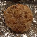 meguKum's cooksnap of when they made 子供の焼おにぎり♪.