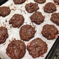 クック2EQSI2☆'s cooksnap of when they made ホワイトデーにも✾失敗なし苺チョコクッキ.