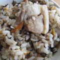 ミセストモ's cooksnap of when they made ひじき・ごぼう・豚肉ご飯.