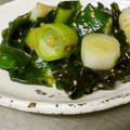 大福様's cooksnap of when they made 時短 簡単 節約 ワカメと白ネギの炒め物.