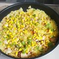 そらと月's cooksnap of when they made フライパンで！あさりとチキンのパエリア.