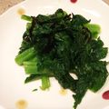 あかめがねはん's cooksnap of when they made わさび菜の塩昆布和え.