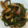 tsuyochan's cooksnap of when they made エリンギとピーマンの簡単炒め.