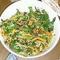 トモCAFE's cooksnap of when they made ひじき☆じゃこ☆ほうれん草で簡単和え物.