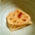 まい　ぼん's cooksnap of when they made シャキシャキ✿レンコンの梅風味❀甘酢漬.