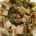 teriyakime's cooksnap of when they made 茄子としめじの甘いひき肉炒め.