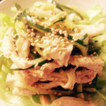 くん55's cooksnap of when they made ささみときゅうりの甘酢マヨ和え★.