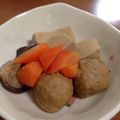8ユキダルマ8's cooksnap of when they made 鶏団子と高野豆腐の煮物.