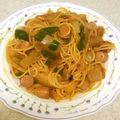 クック7QB3A5☆'s cooksnap of when they made 男が作るナポリタン☆.