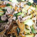 えいぱる's cooksnap of when they made ちんげん菜が100倍美味しい豚肉炒め.
