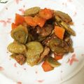 akinoko83's cooksnap of when they made お弁当に☆豚肉とゴボウの甘辛.