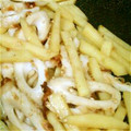jinko3's cooksnap of when they made ちくわとじゃがいものきんぴら.