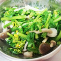 aaaaachamo's cooksnap of when they made 菜の花の和え物.