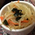 seacomet's cooksnap of when they made もやしと人参とワカメの簡単ポン酢サラダ☆.