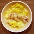リープリヒ's cooksnap of when they made キャベツと鶏肉の洋風煮込み.