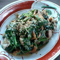 すがみほ's cooksnap of when they made 豚肉とほうれん草のゴマ味噌炒め.