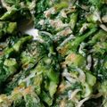 新米ママの時短飯's cooksnap of when they made 菜の花とじゃこのお焼き.