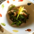 kana叶's cooksnap of when they made 椎茸入りღほうれん草と柚子のおひたし.