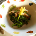 kana叶's cooksnap of when they made 椎茸入りღほうれん草と柚子のおひたし.