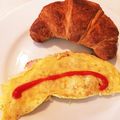 mintymoo's cooksnap of when they made キャベツとチーズのオムレツ.