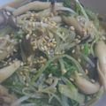 ハーゴン's cooksnap of when they made たっぷり水菜の炒め物（大葉にんにく醤油）.