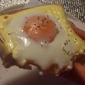 そめみ's cooksnap of when they made 時間がない朝に♡ 卵マヨトースト.