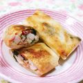 小梅チャン♡'s cooksnap of when they made 簡単＆美味しい♪山芋と三つ葉の春巻き.