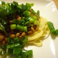 るるみこ　's cooksnap of when they made 納豆スパゲティー.