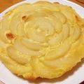 moru25's cooksnap of when they made ✿簡単混ぜるだけ✿桃のタルト型ケーキ✿.