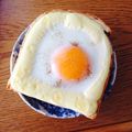 moco1218's cooksnap of when they made マヨ卵トースト.