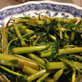 キミダワス's cooksnap of when they made 空芯菜　さっと炒めるだけの本格味！.