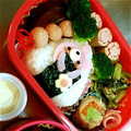 ままうめこまま's cooksnap of when they made ＊キャラ弁＊　ひょっこり！うさぎちゃん♡.