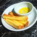姉ぶた's cooksnap of when they made ❁スティックパンをオリーブハニーで・・❁.