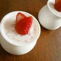 ◆ヴァンペコ◆'s cooksnap of when they made 果肉入りイチゴのミルクゼリー.