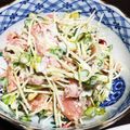 こよみさん's cooksnap of when they made スモークサーモンとかいわれのマヨサラダ♪.