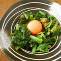 遠野物語's cooksnap of when they made 旨い！ホウレンソウの黄身のせおひたし.