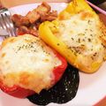 ュヵchin's cooksnap of when they made パプリカカップグラタン♪.