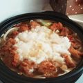 ちゃさじ's cooksnap of when they made 唐揚げ入り☆子供が喜ぶ♪簡単みぞれ鍋☆.