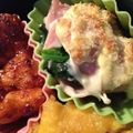 さきちママなり☆'s cooksnap of when they made お弁当に☆サクサクハムチーほうれん草.