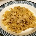 なま★ぴー's cooksnap of when they made 材料３つ！糸こんにゃく豚肉エノキタケ炒め.