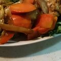 クックQD81I1☆'s cooksnap of when they made 鶏むね肉とゴボウの甘辛蒸し煮.