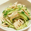 sweet_rose's cooksnap of when they made 冷麺風☆鶏肉ときゅうりの酢の物.