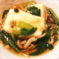 はぎまり's cooksnap of when they made 【温奴】えのきとほうれん草の野菜あんかけ.