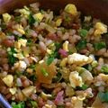 のぶねえ's cooksnap of when they made 菜の花とひじきの奈良漬けまぜごはん.