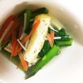 にゃんにょ's cooksnap of when they made 簡単副菜！小松菜、人参、えのきパパッと煮.