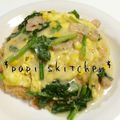 papikun's cooksnap of when they made クリームソースオムライス.