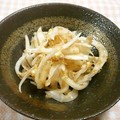 Haru Haru's cooksnap of when they made 新玉ねぎのクリームチーズとおかか和え.