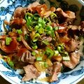 crystaI's cooksnap of when they made ずぼら流・砂肝丼.