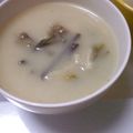 yoshiyurip's cooksnap of when they made わらびと松山あげのお味噌汁.