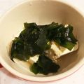 りんごとみかん♬'s cooksnap of when they made お豆腐のおいしい食べ方☆昆布茶豆腐.